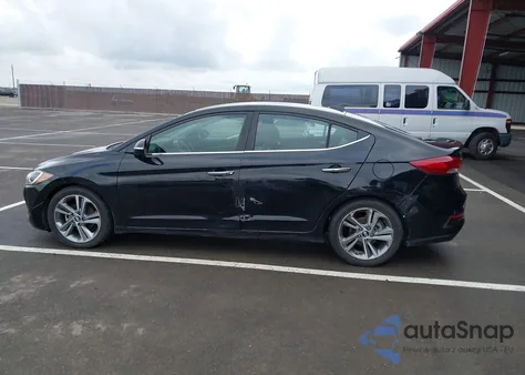 2017 Hyundai Elantra Limited из США, поврежденный, VIN KMHD84LF2HU074344